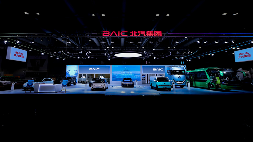 首都智造闪耀香江 北汽集团亮相2025香港车博会